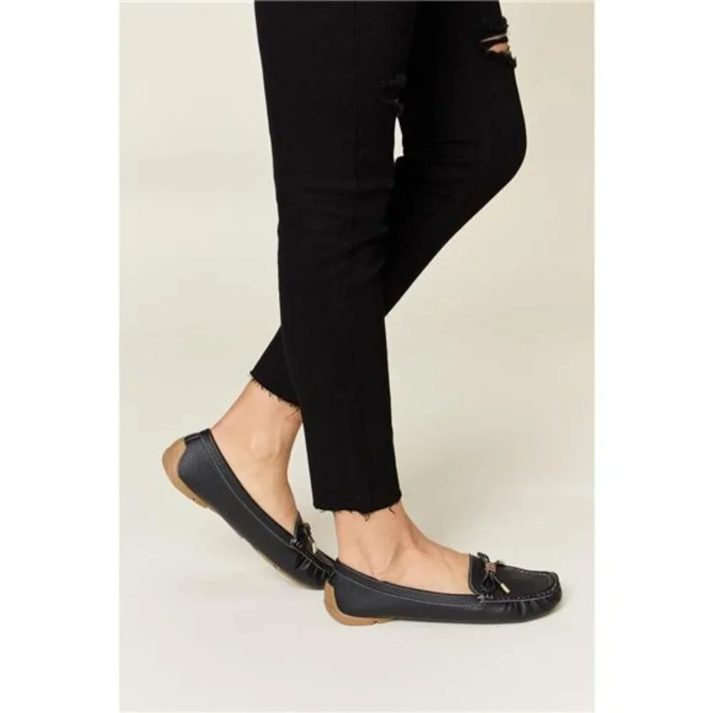 Forever Link‎ Slip On Bow Flats Loafers